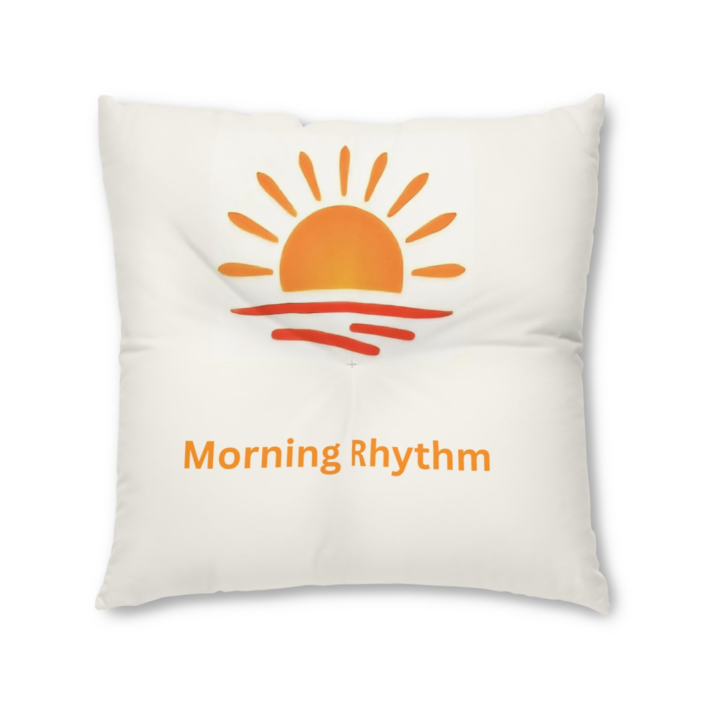 Morning Rhythm Tufted Floor Pillow