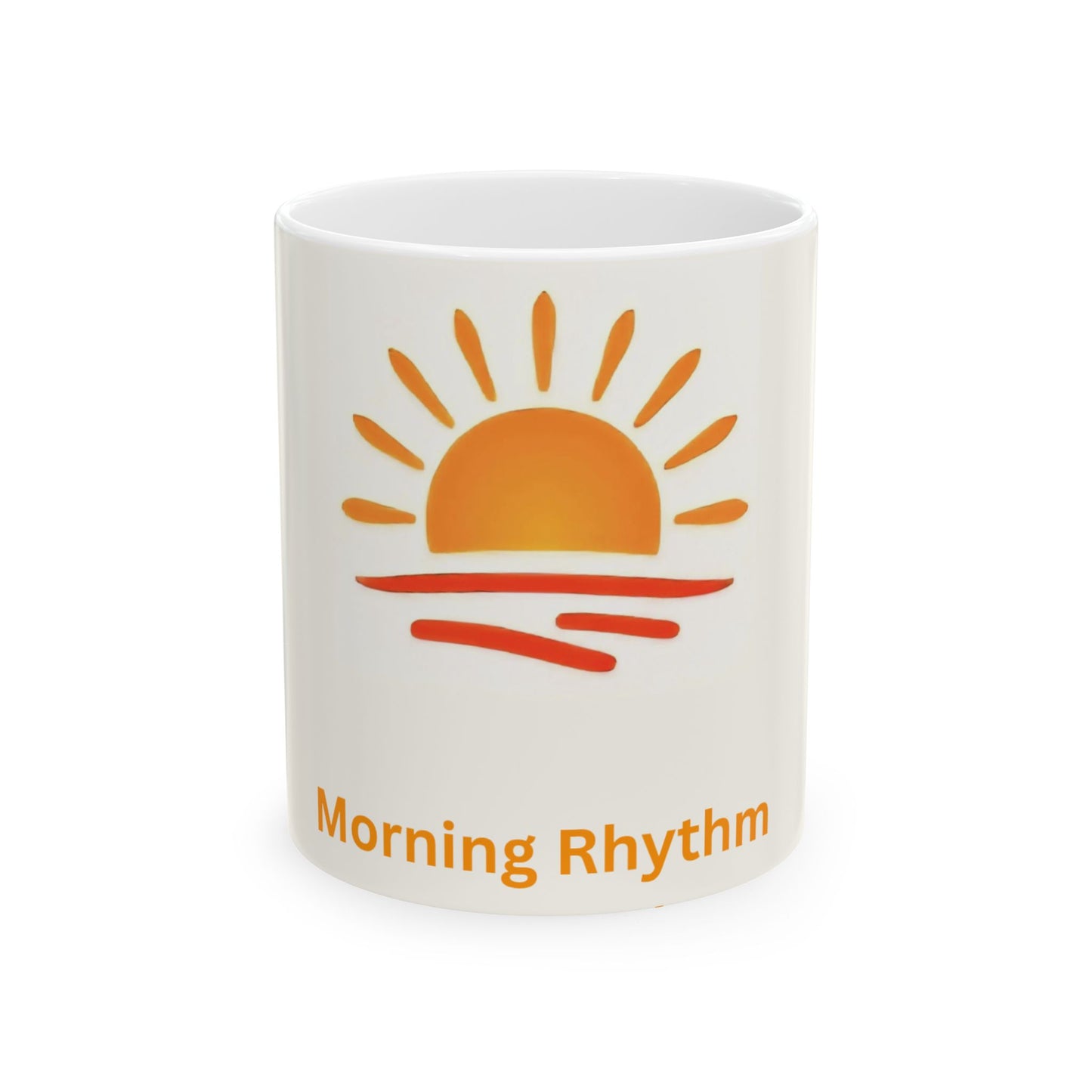 Sunrise 'Morning Rhythm' Ceramic Mug — 11oz & 15oz